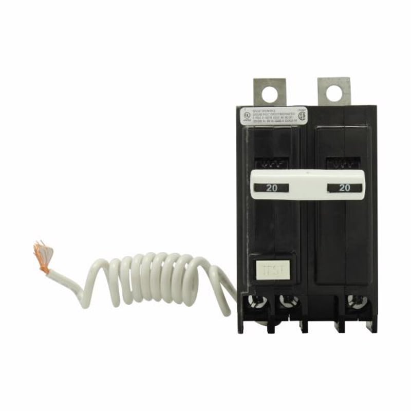 New No Box EATON QBGFT2020 CIRCUIT BREAKER 2P 20A 240V Tested